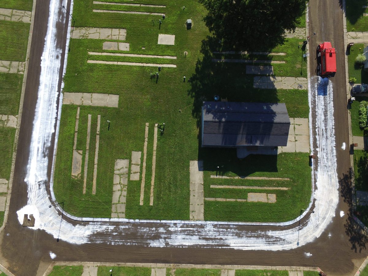 Réseau urbain illustrant une chaussée intégrée et performante dans son ensemble.